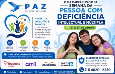 Semana da Pessoa com Deficiência Intelectual e Múltipla: significado e ações
