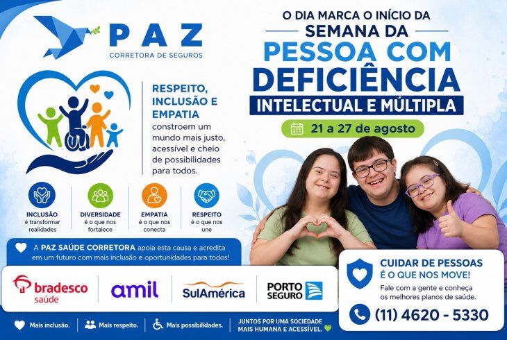 Semana da Pessoa com Deficiência Intelectual e Múltipla: significado e ações