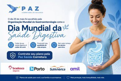 29 de maio: Dia Mundial da Saúde Digestiva - contrate seu plano pela Paz Saude Corretora 29 de maio: Dia Mundial da Saúde Digestiva - contrate seu plano pela Paz Saude Corretora