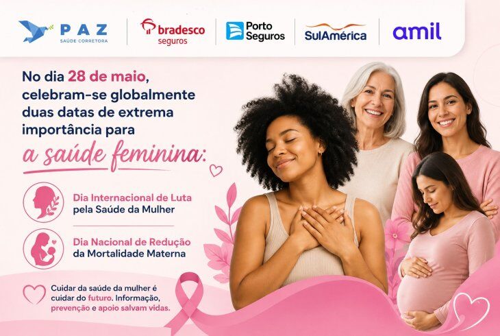 28 de maio: Dia da Saúde da Mulher e da Redução da Mortalidade Materna